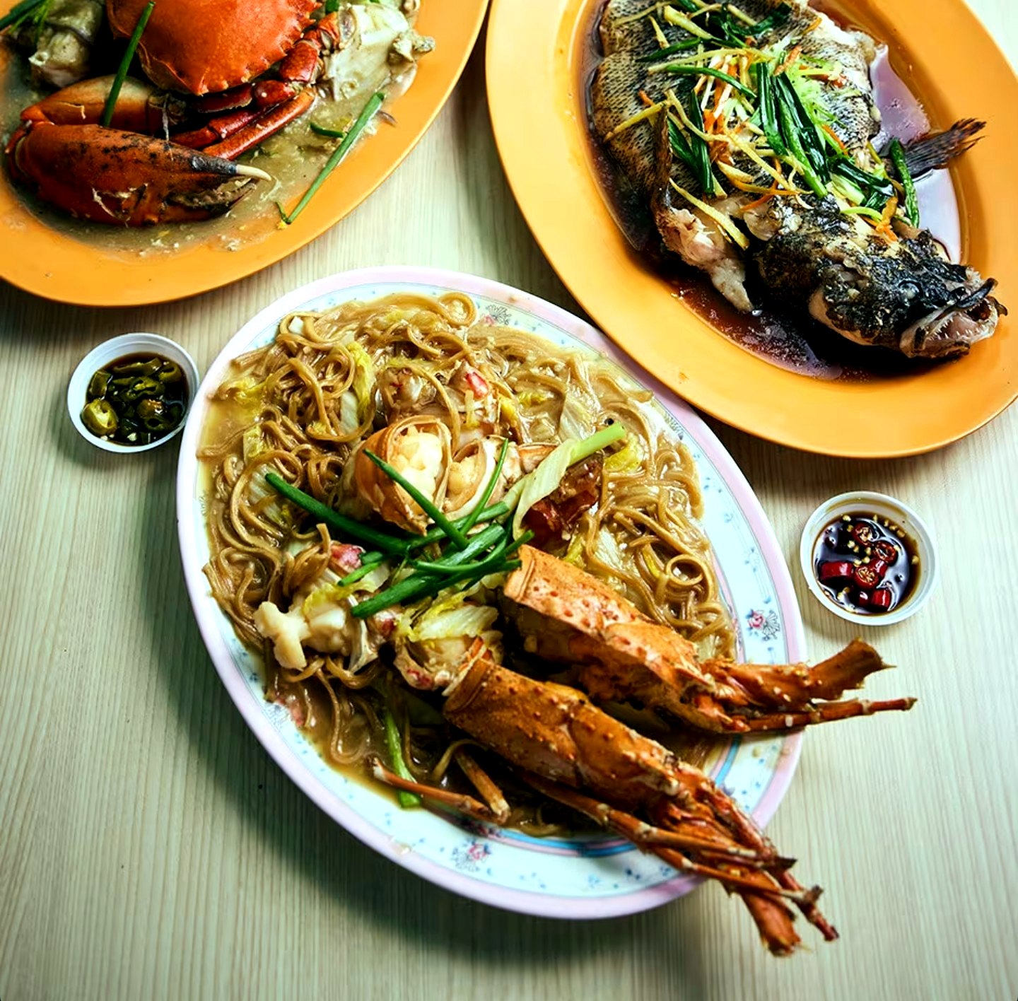 Lobster yee mee Singapore