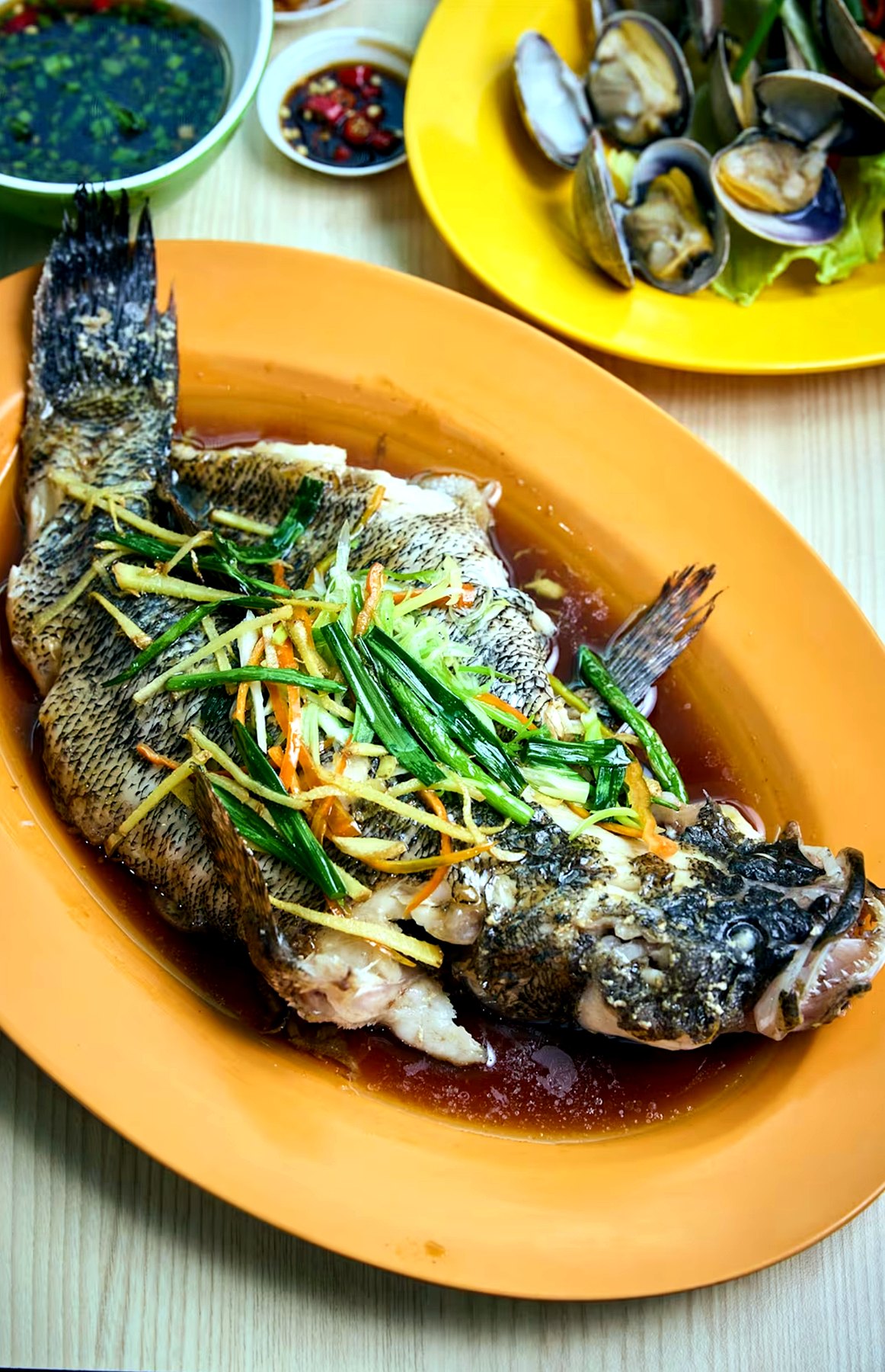 Steamed Soon Hock fish Singapore