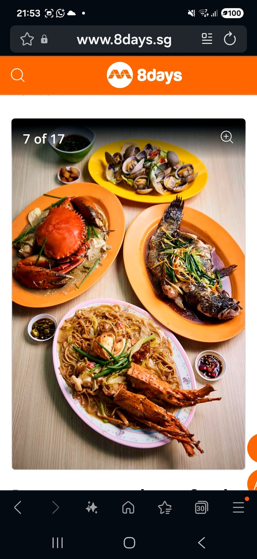 Crab Talk live seafood feature at Commonwealth Crescent
