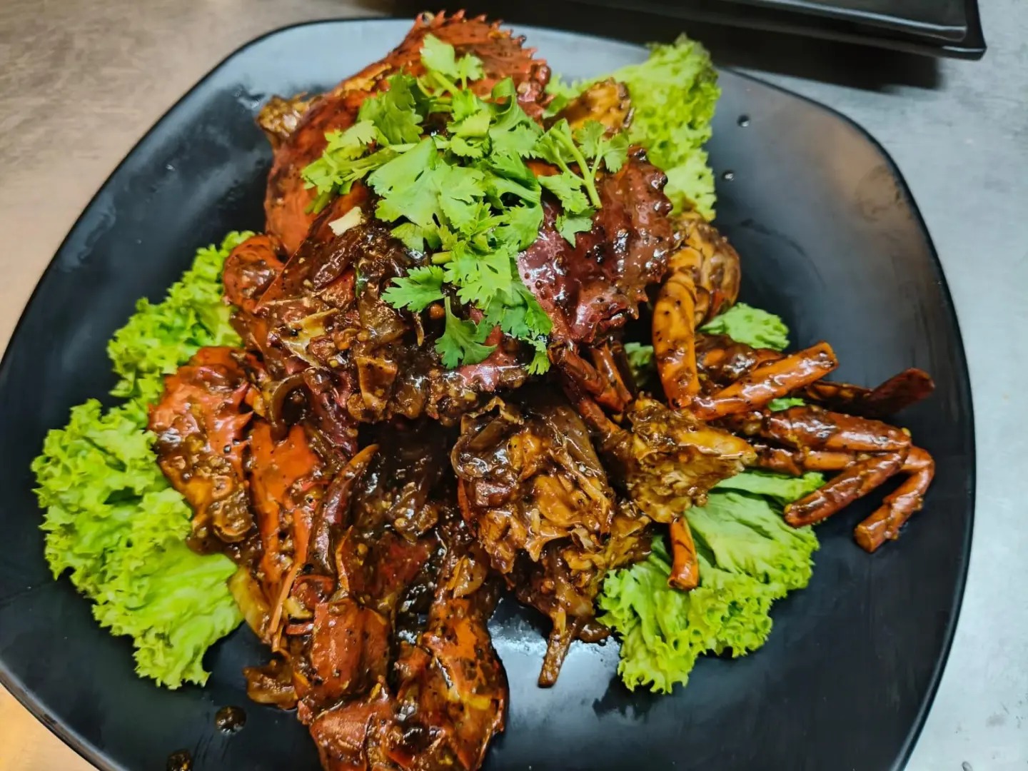 Mod Keaw black pepper crab Crab Talk collaboration