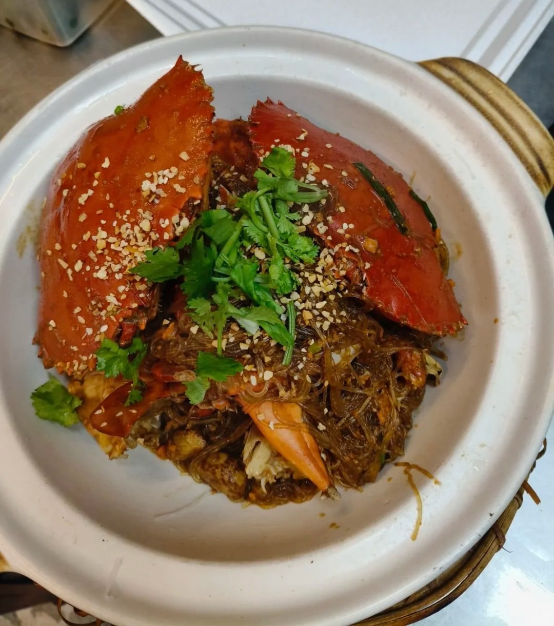 Mod Keaw crab tang hoon Crab Talk collaboration