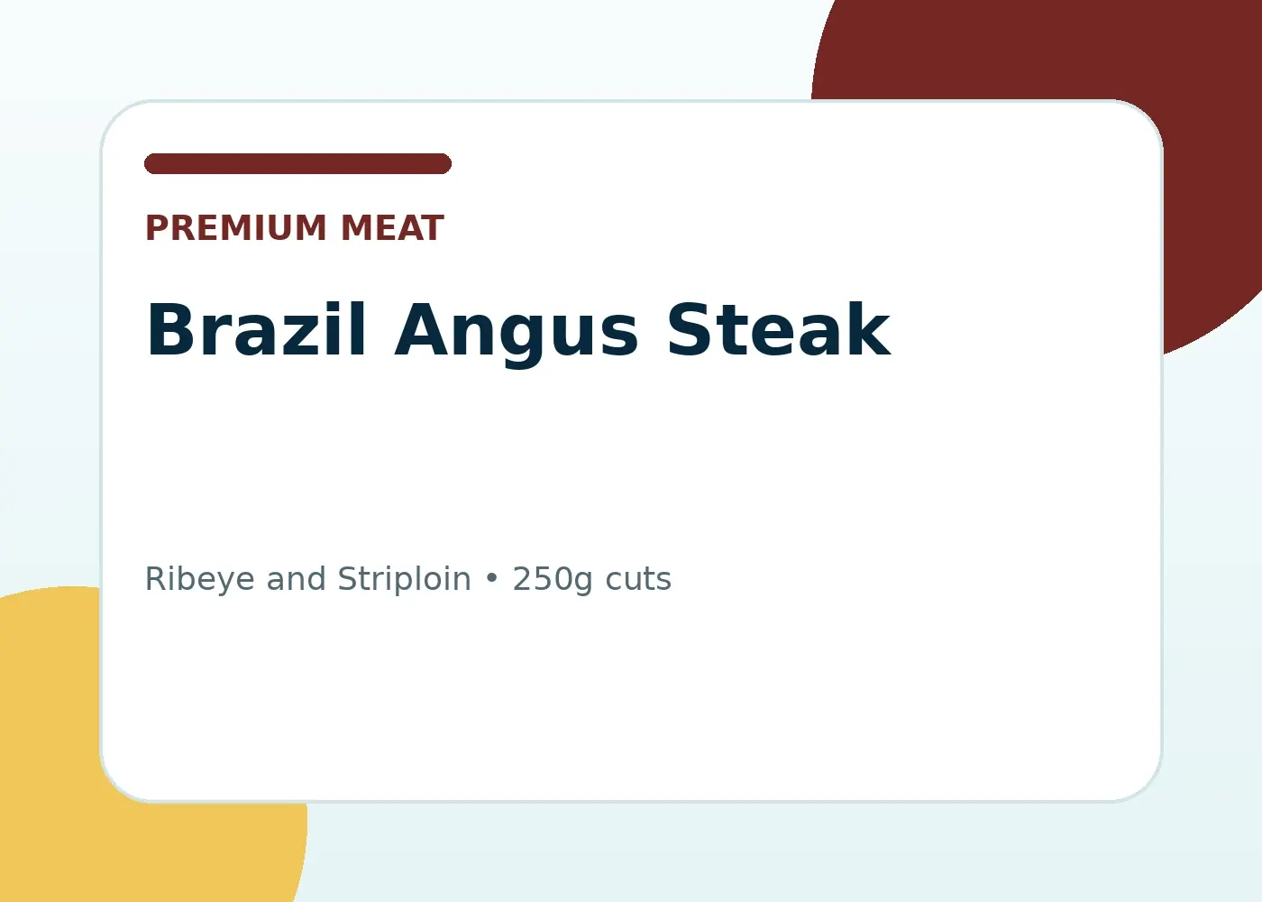Brazil Angus Steak Singapore at Crab Talk