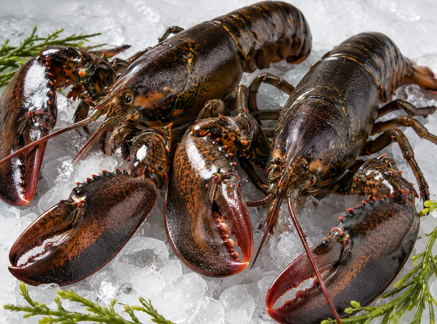 Boston Lobster with large front claws