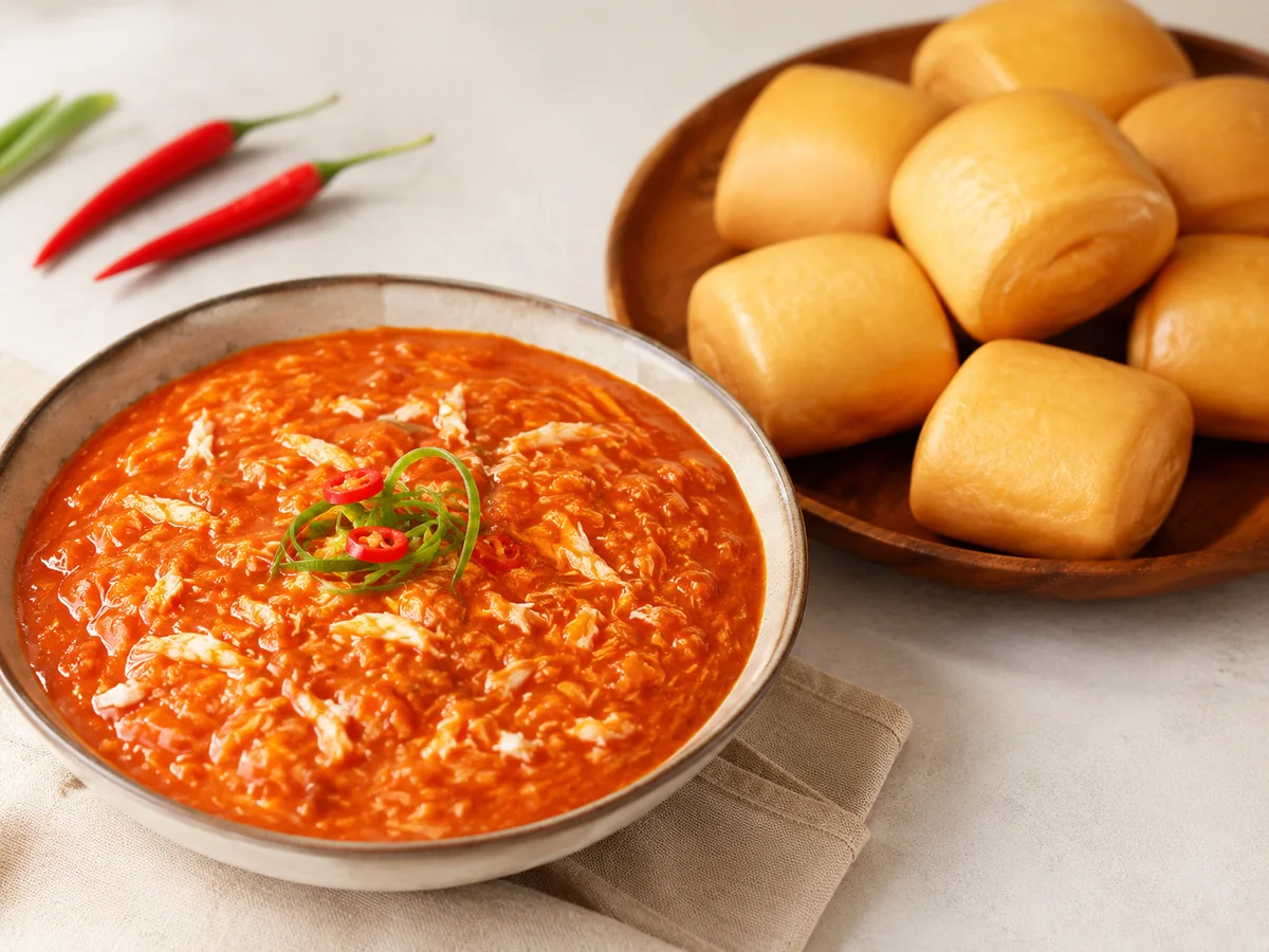 Sauce & Mantou at Crab Talk